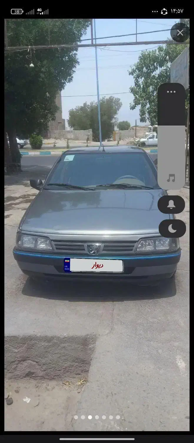 پژو 405 GLX - دوگانه سوز - 1396
