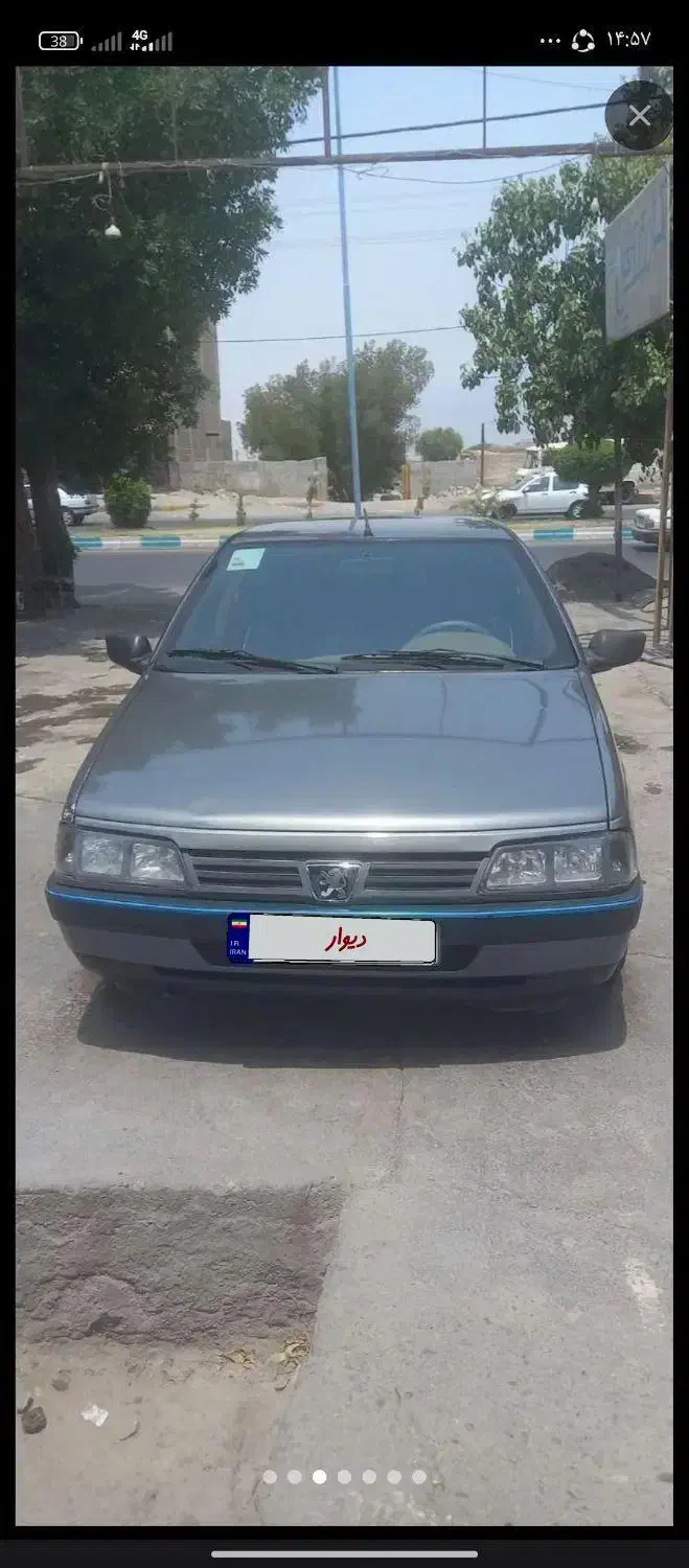 پژو 405 GLX - دوگانه سوز - 1396
