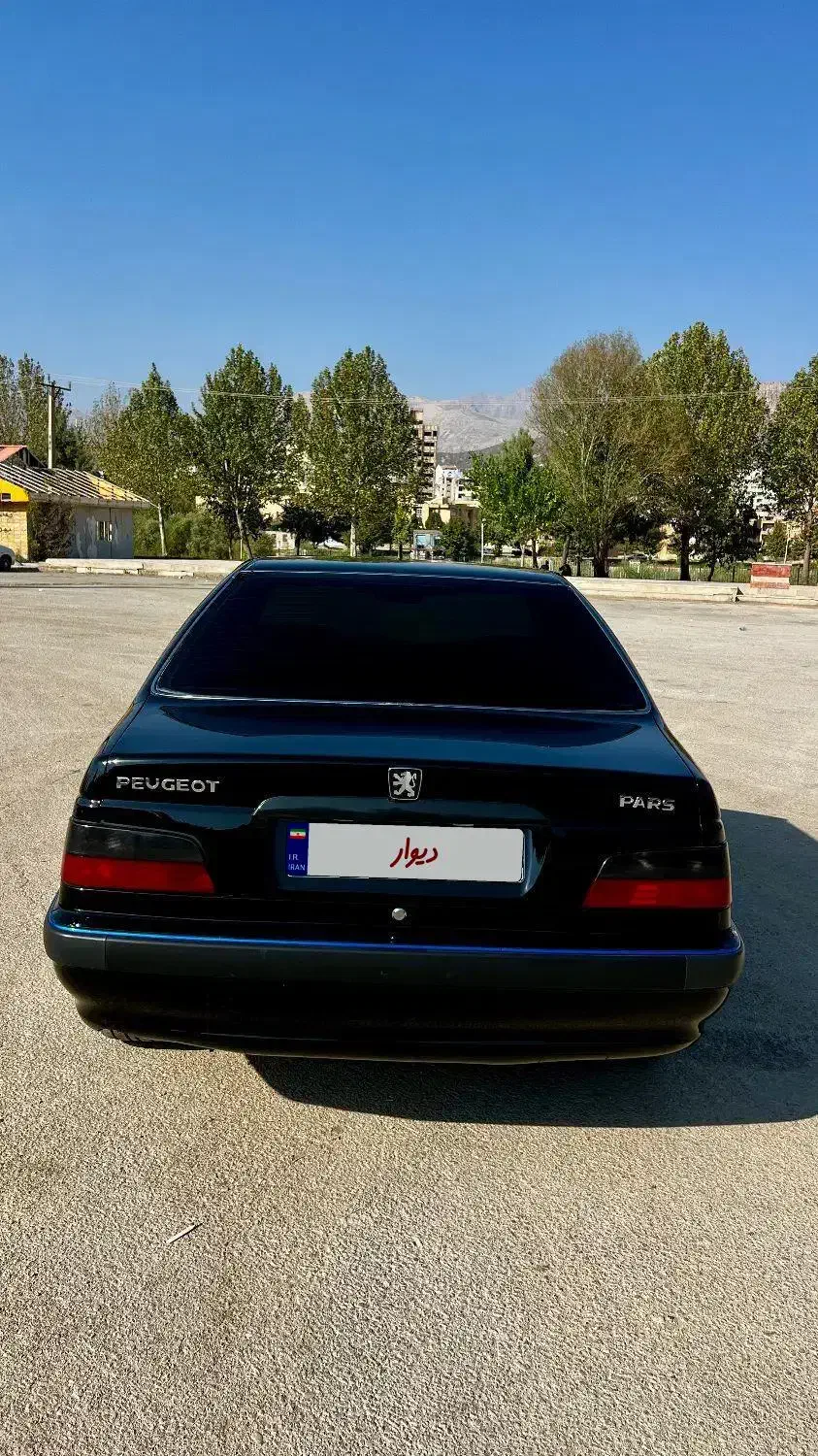 پژو پارس دوگانه سوز - 1386