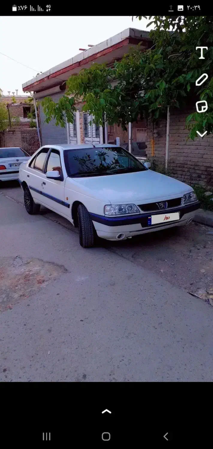 پژو 405 SLX بنزینی  XU7 - 1390
