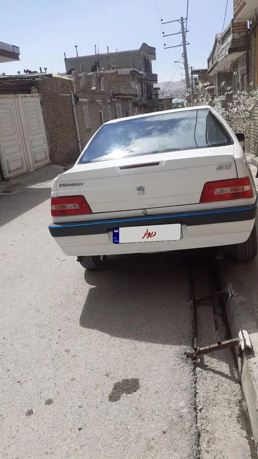 پژو 405 SLX بنزینی  XU7 - 1390
