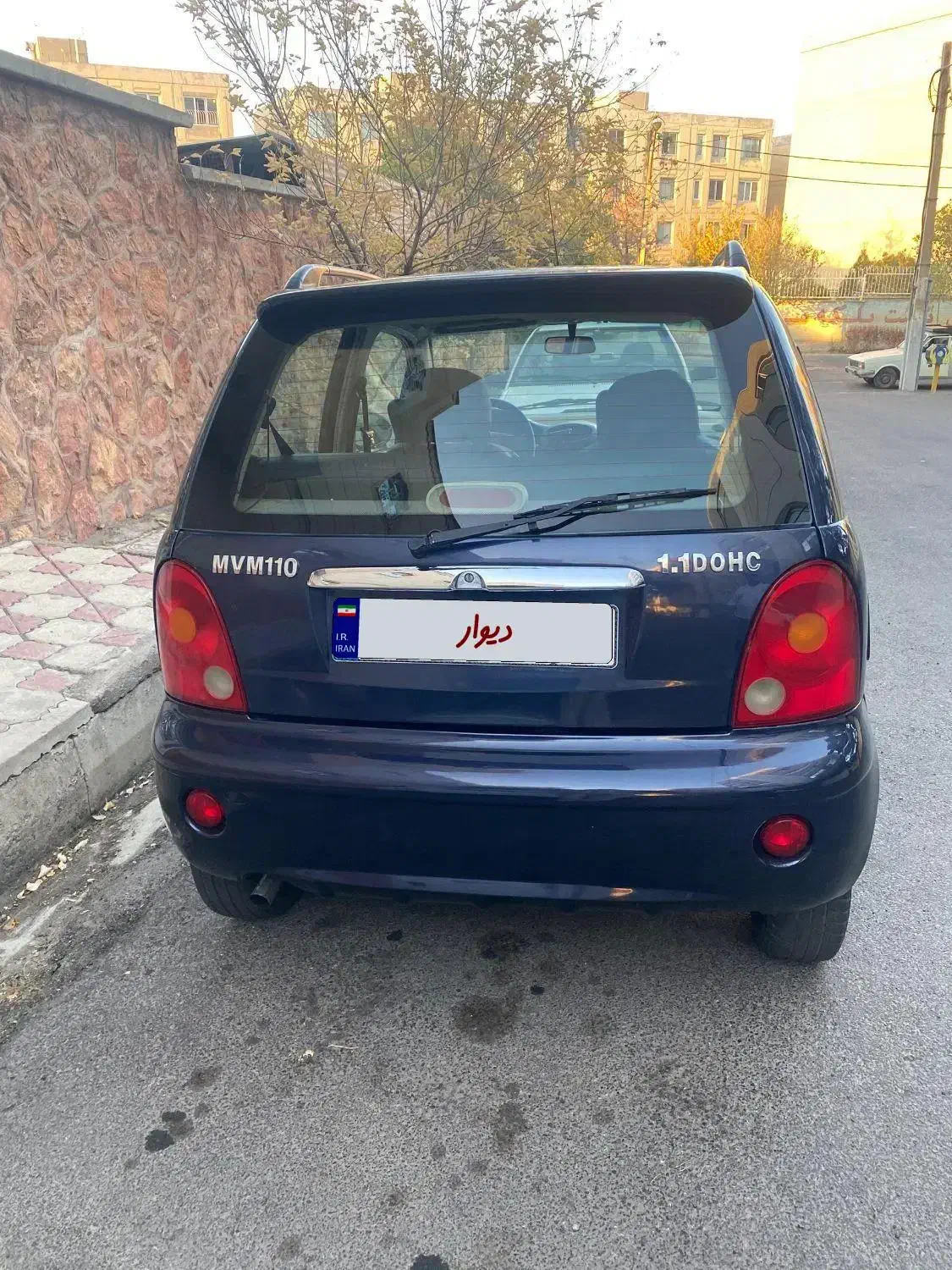 ام وی ام 110 چهار سیلندر دنده ای - 1392
