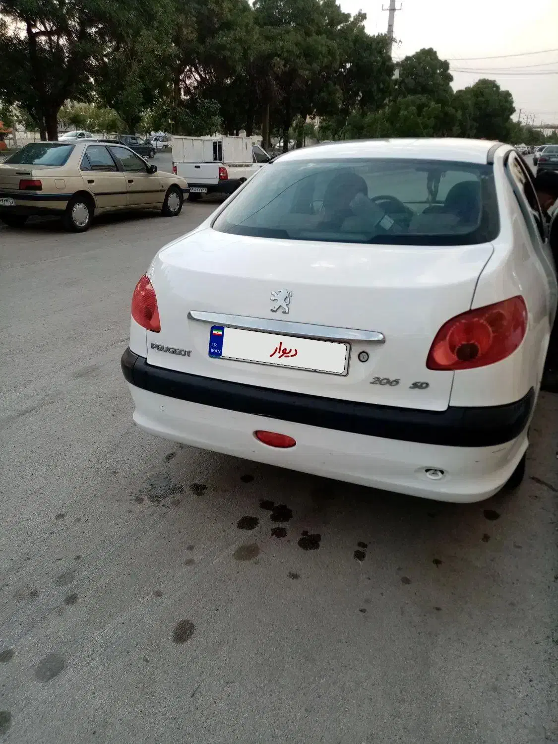 پژو ۲۰۶ صندوق دار v8 - 1395