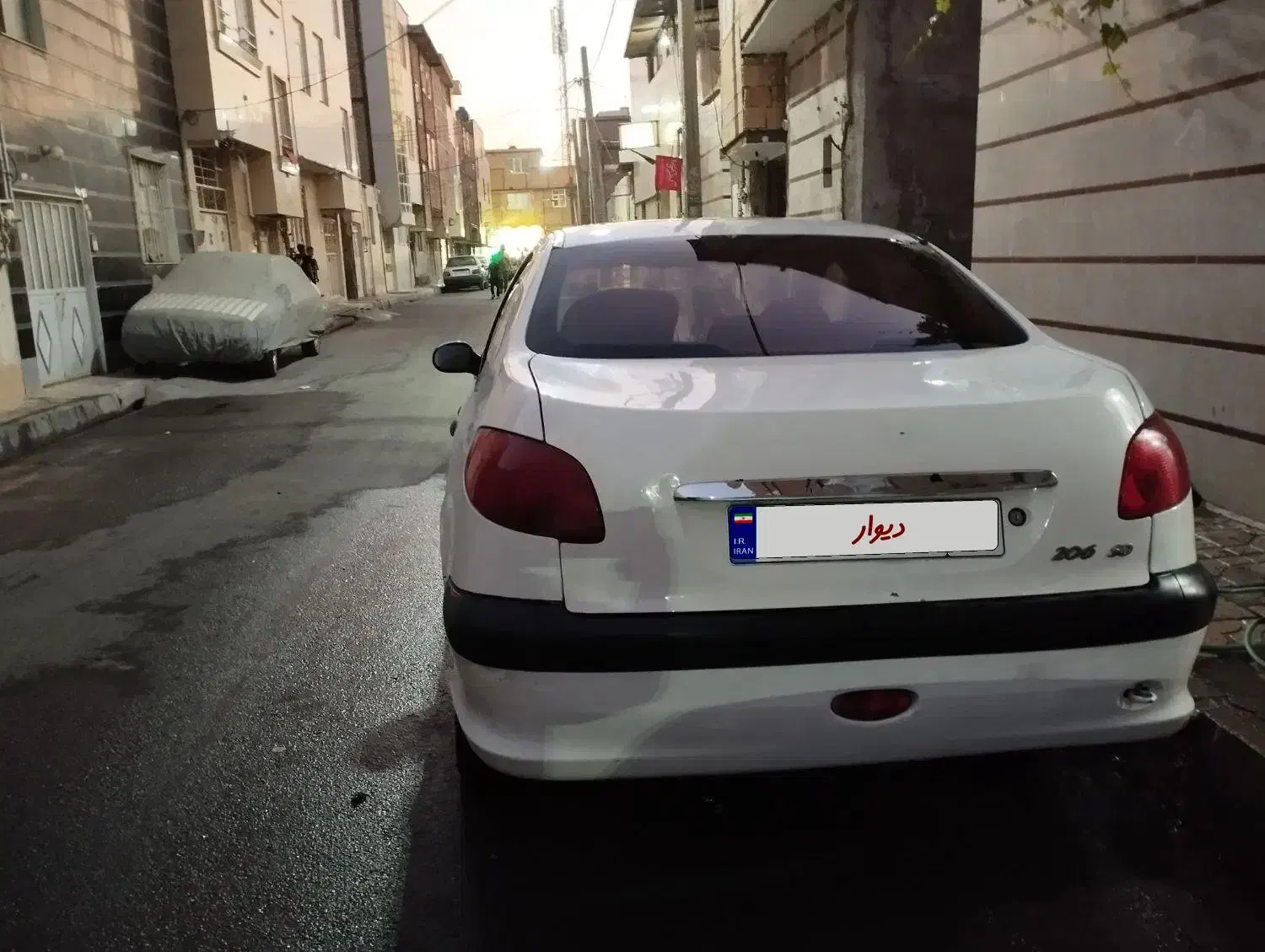پژو ۲۰۶ صندوق دار v8 - 1387