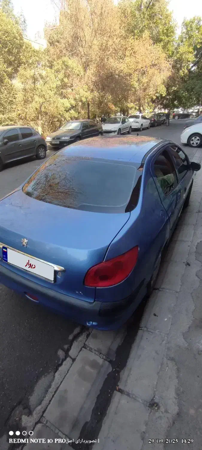 پژو ۲۰۶ صندوق دار v8 - 1394
