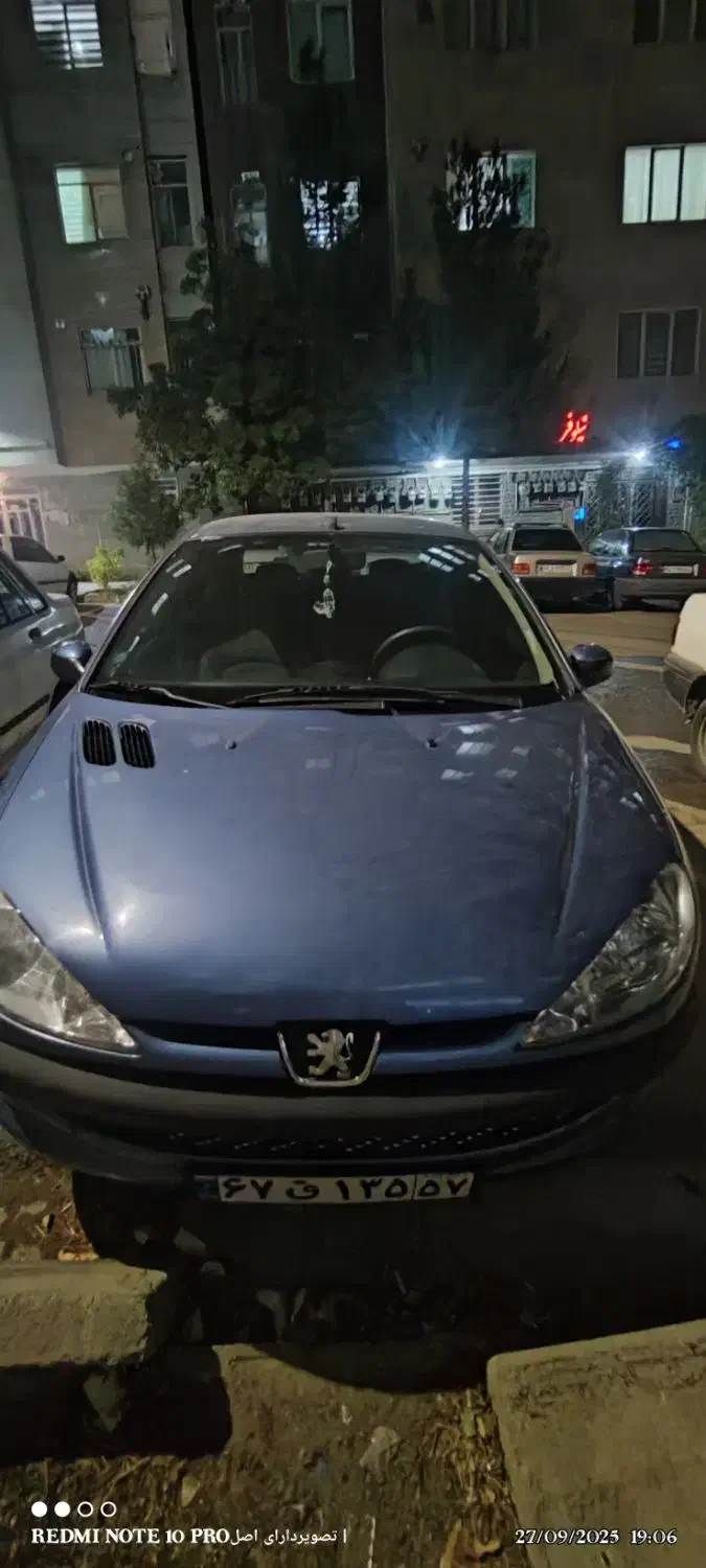 پژو ۲۰۶ صندوق دار v8 - 1394