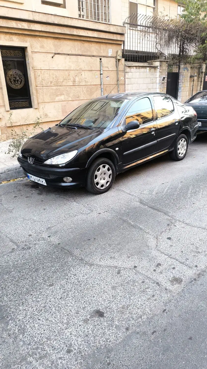 پژو ۲۰۶ صندوق دار v20 - 1386