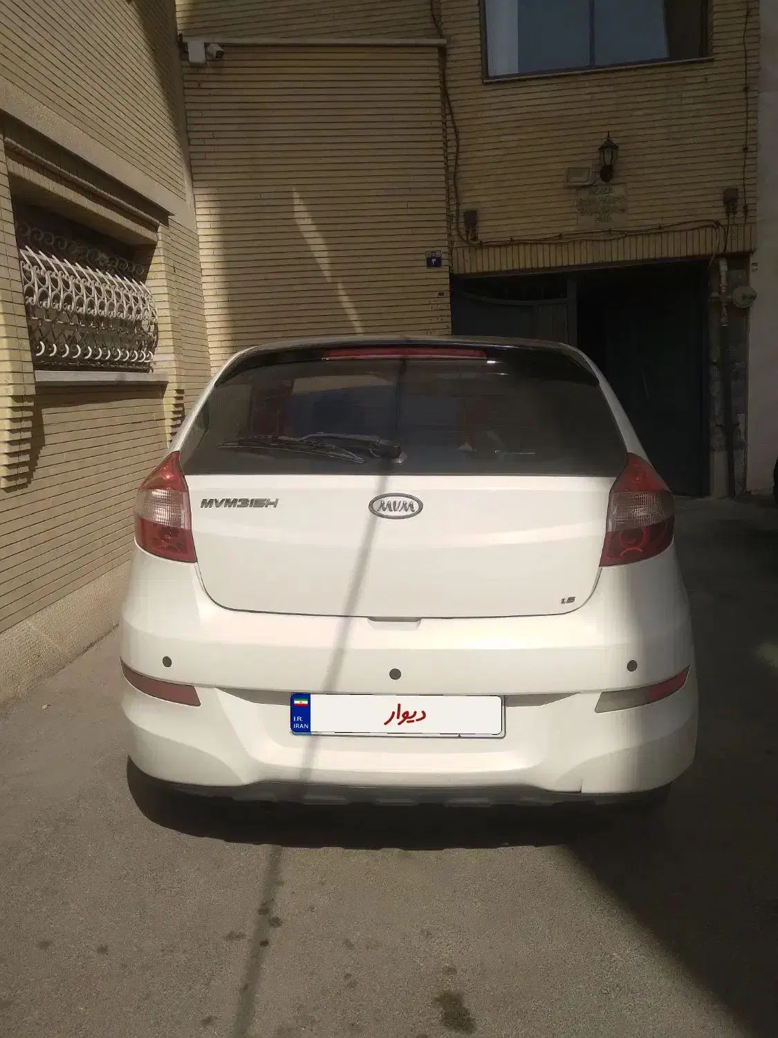 ام وی ام 315 هاچ بک ساده دنده ای - 1391