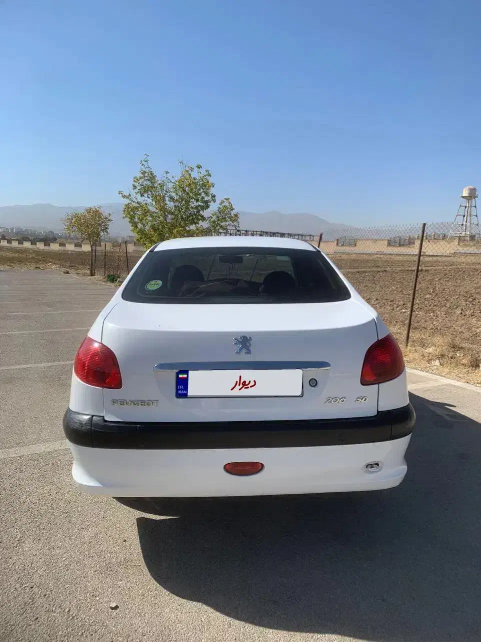 پژو ۲۰۶ صندوق دار v8 - 1398