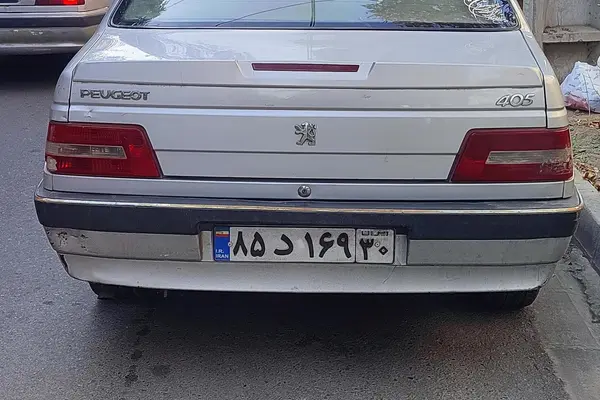 پژو 405 GLX - دوگانه سوز - 1387