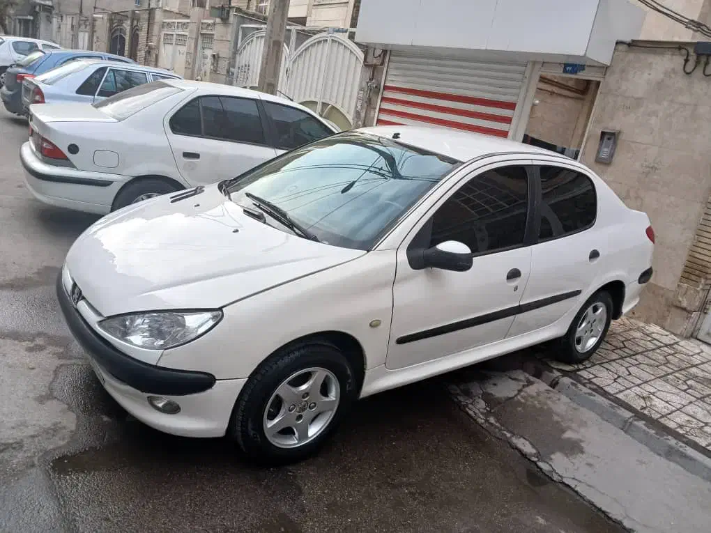 پژو ۲۰۶ صندوق دار v8 - 1387