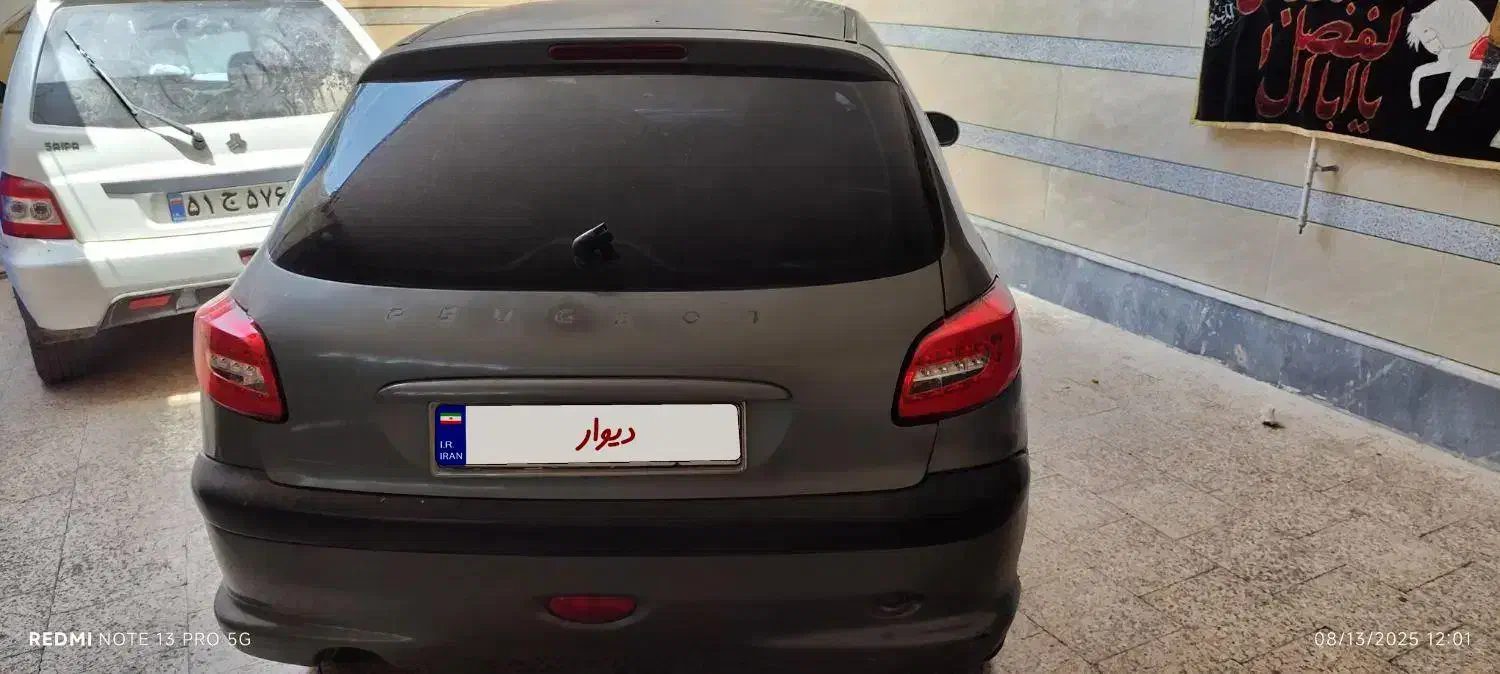 پژو 206 تیپ 2 - 1386