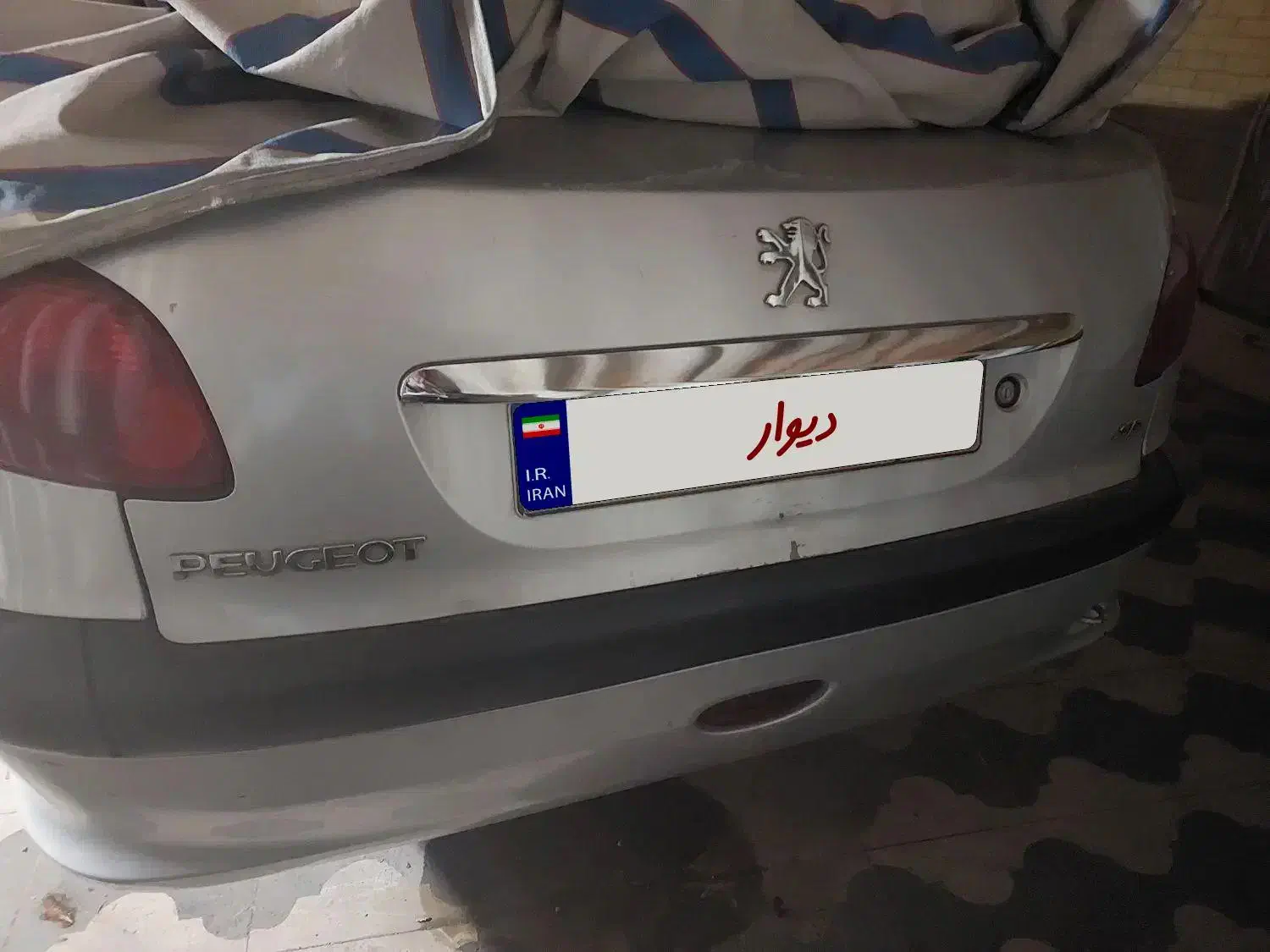 پژو ۲۰۶ صندوق دار v8 - 1386