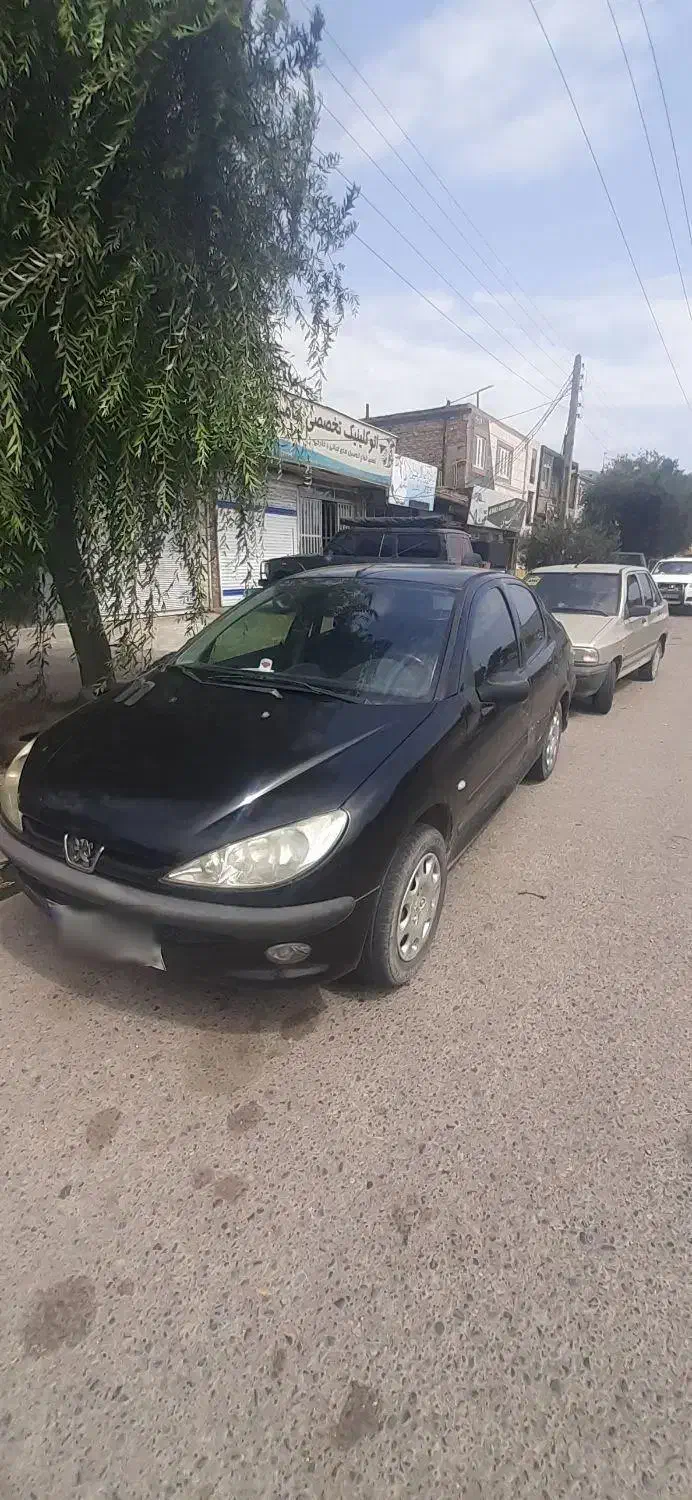 پژو ۲۰۶ صندوق دار v20 - 1388