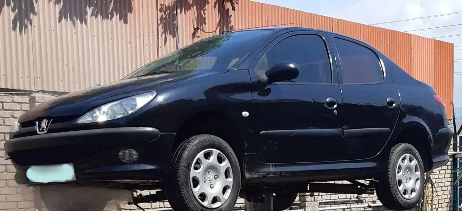 پژو ۲۰۶ صندوق دار v20 - 1388