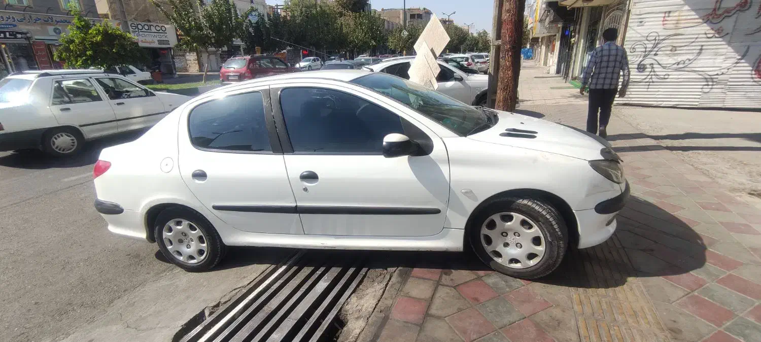پژو ۲۰۶ صندوق دار v6 - 1389