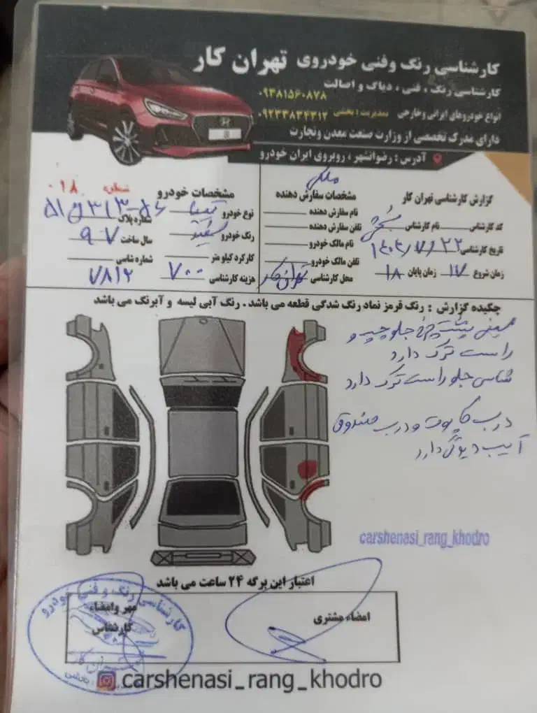 تیبا 2 EX رینگ آلومینیومی - 1397