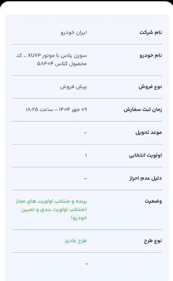خودرو سمند، سورن پلاس آگهی ann_20760729
