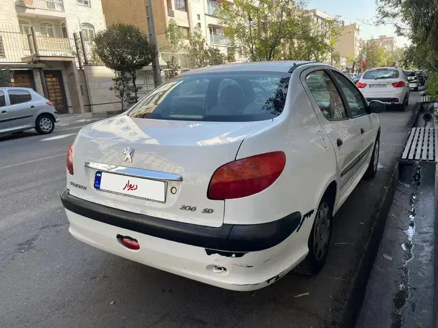 پژو ۲۰۶ صندوق دار v9 - 1389