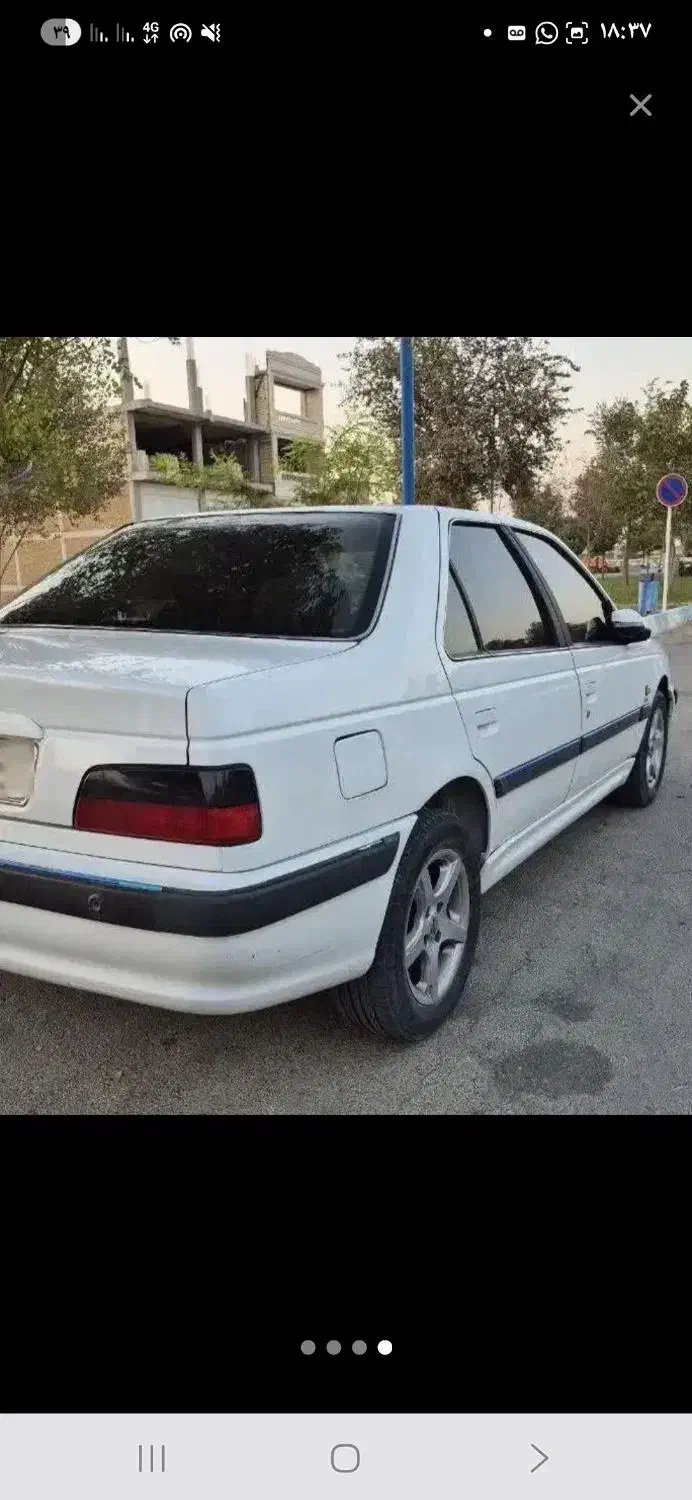 پژو 405 SLX بنزینی TU5 - 1388