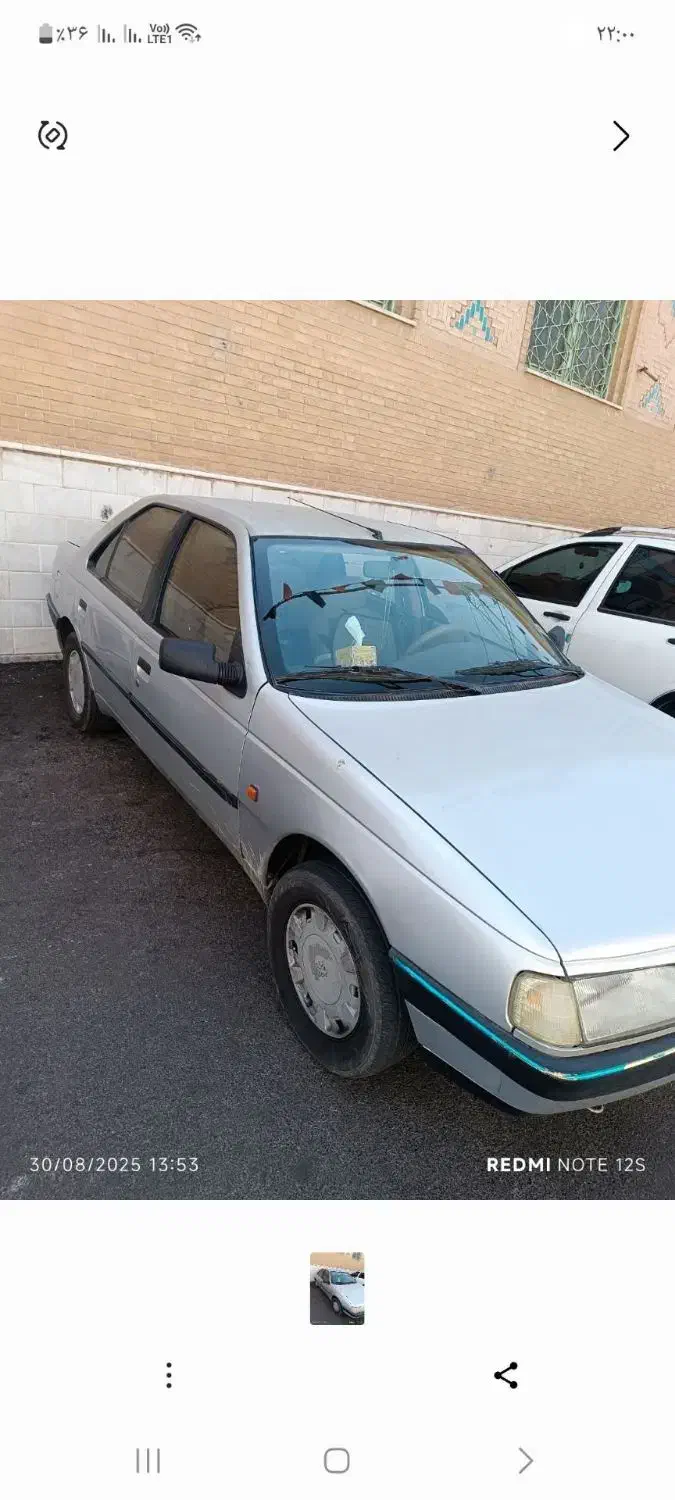 پژو 405 GLX - دوگانه سوز - 1391