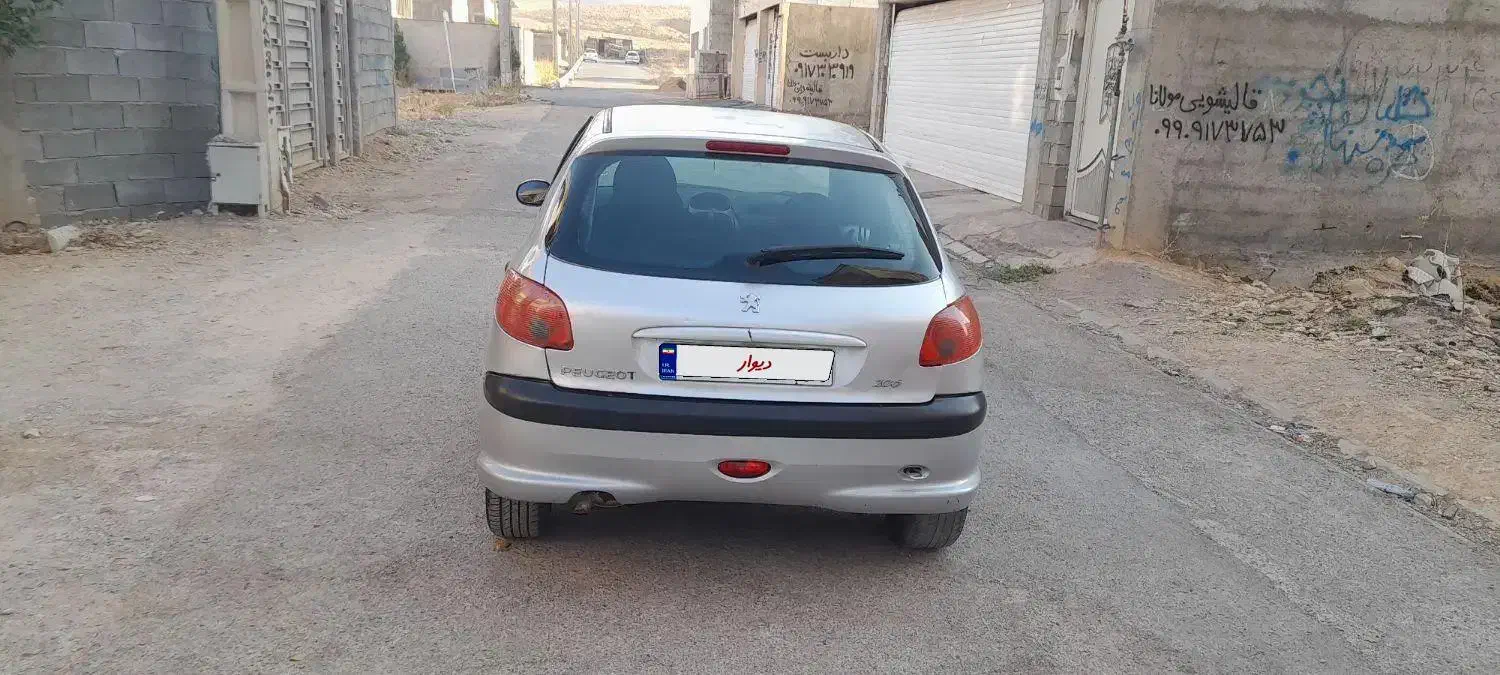پژو 206 تیپ 2 - 1383