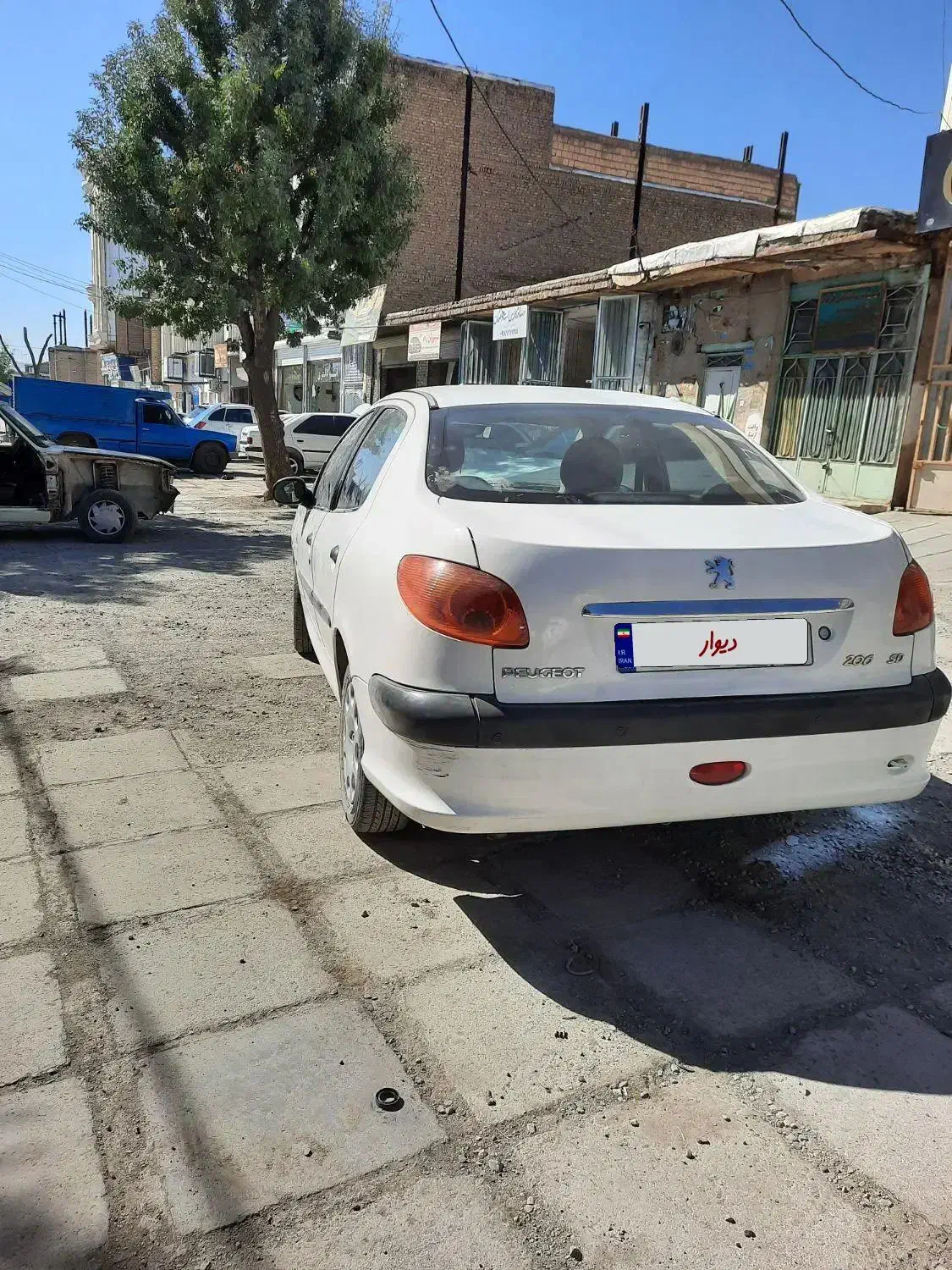پژو ۲۰۶ صندوق دار v20 - 1389