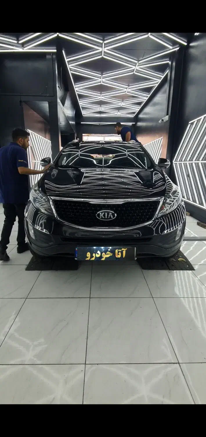 کیا اسپورتیج 4 سیلندر فول 2400cc - 2014