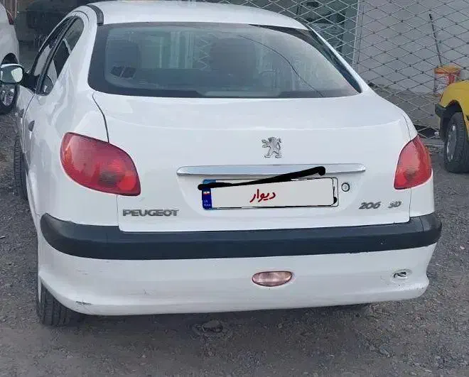 پژو ۲۰۶ صندوق دار v20 - 1390