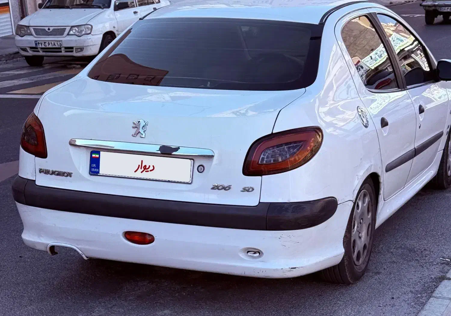 پژو ۲۰۶ صندوق دار v8 - 1388