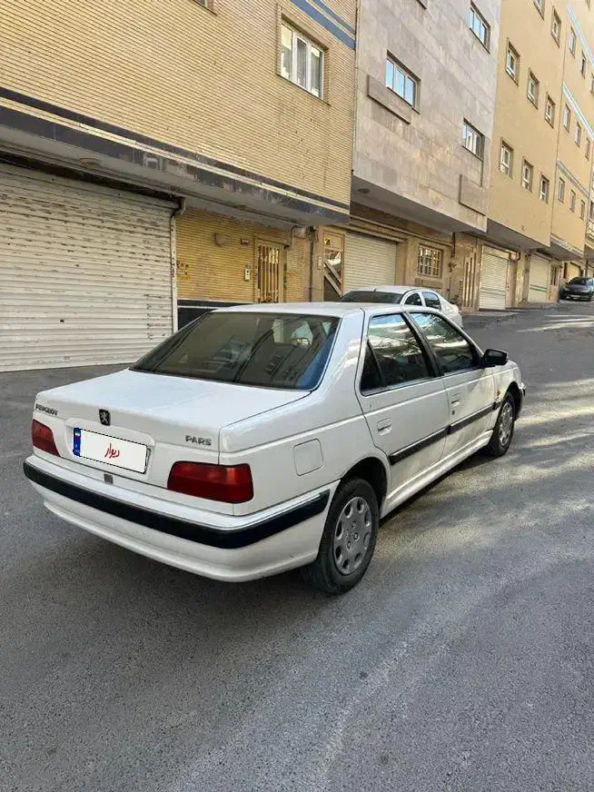 پژو پارس دوگانه سوز - 1390