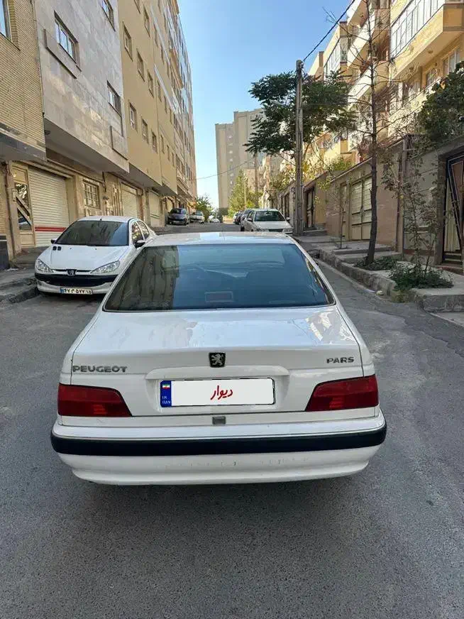 پژو پارس دوگانه سوز - 1390