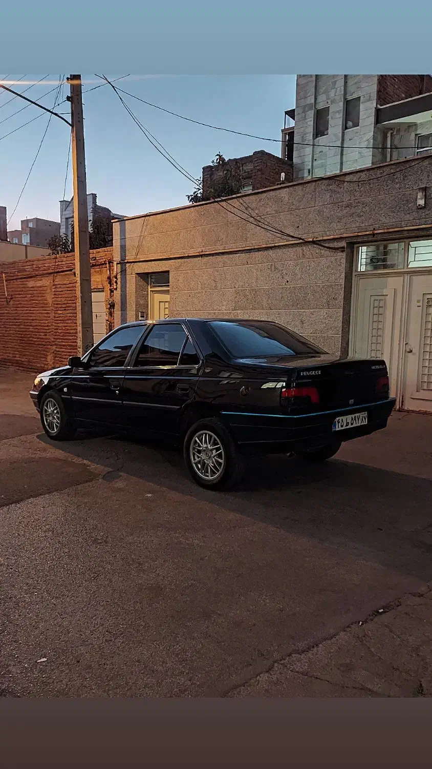 پژو 405 GLX - دوگانه سوز - 1386