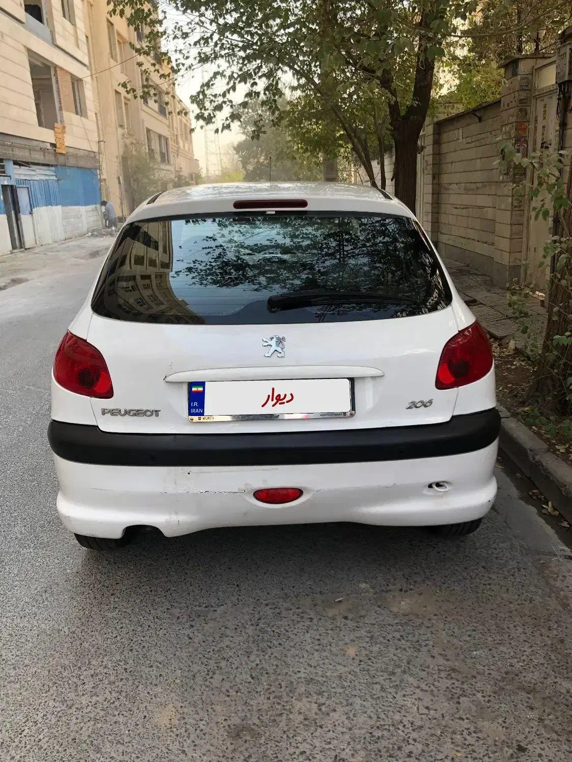 پژو 206 تیپ 2 - 1396