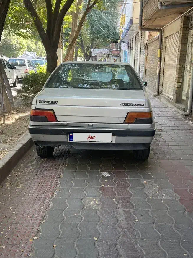 پژو 405 GLX - دوگانه سوز - 1389