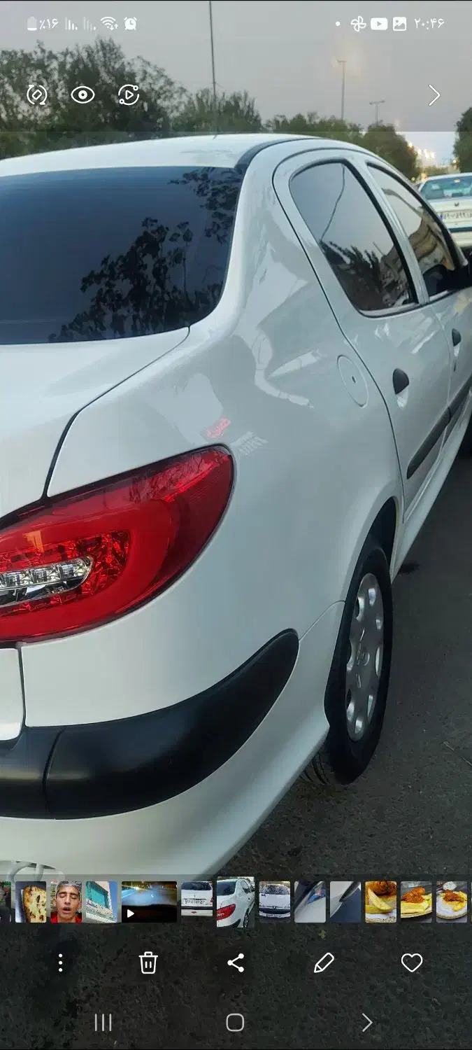 پژو ۲۰۶ صندوق دار v8 - 1399