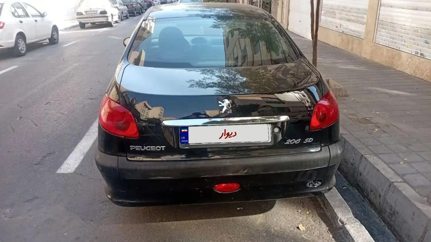 پژو ۲۰۶ صندوق دار v8 - 1390