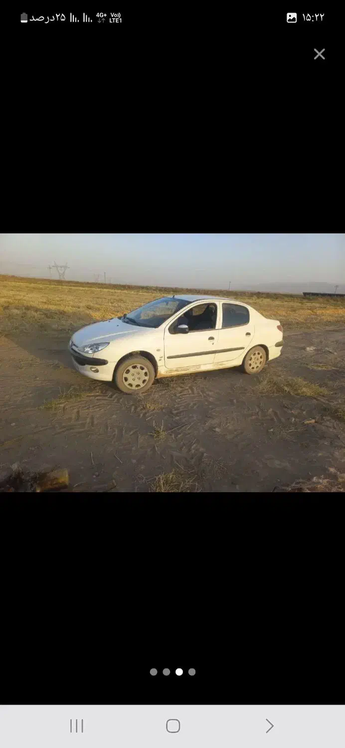 پژو ۲۰۶ صندوق دار v8 - 1399