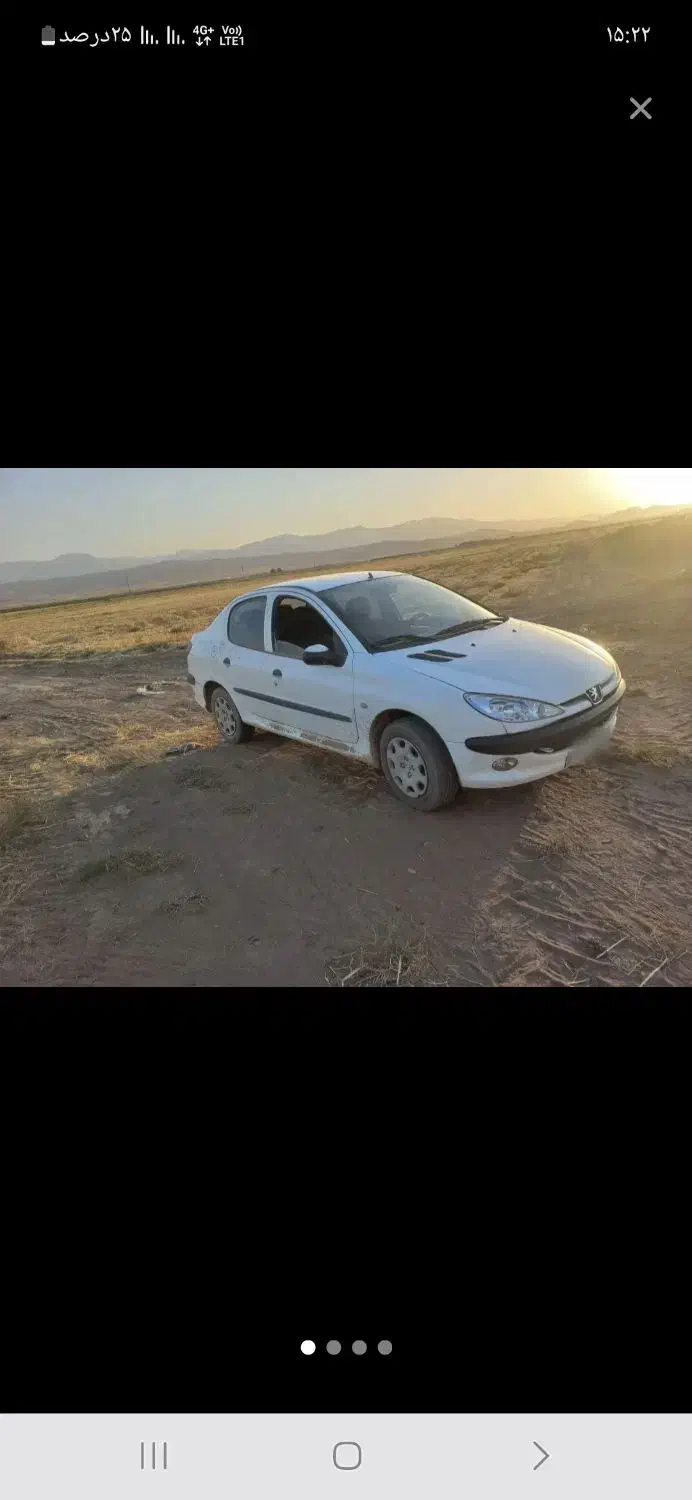 پژو ۲۰۶ صندوق دار v8 - 1399