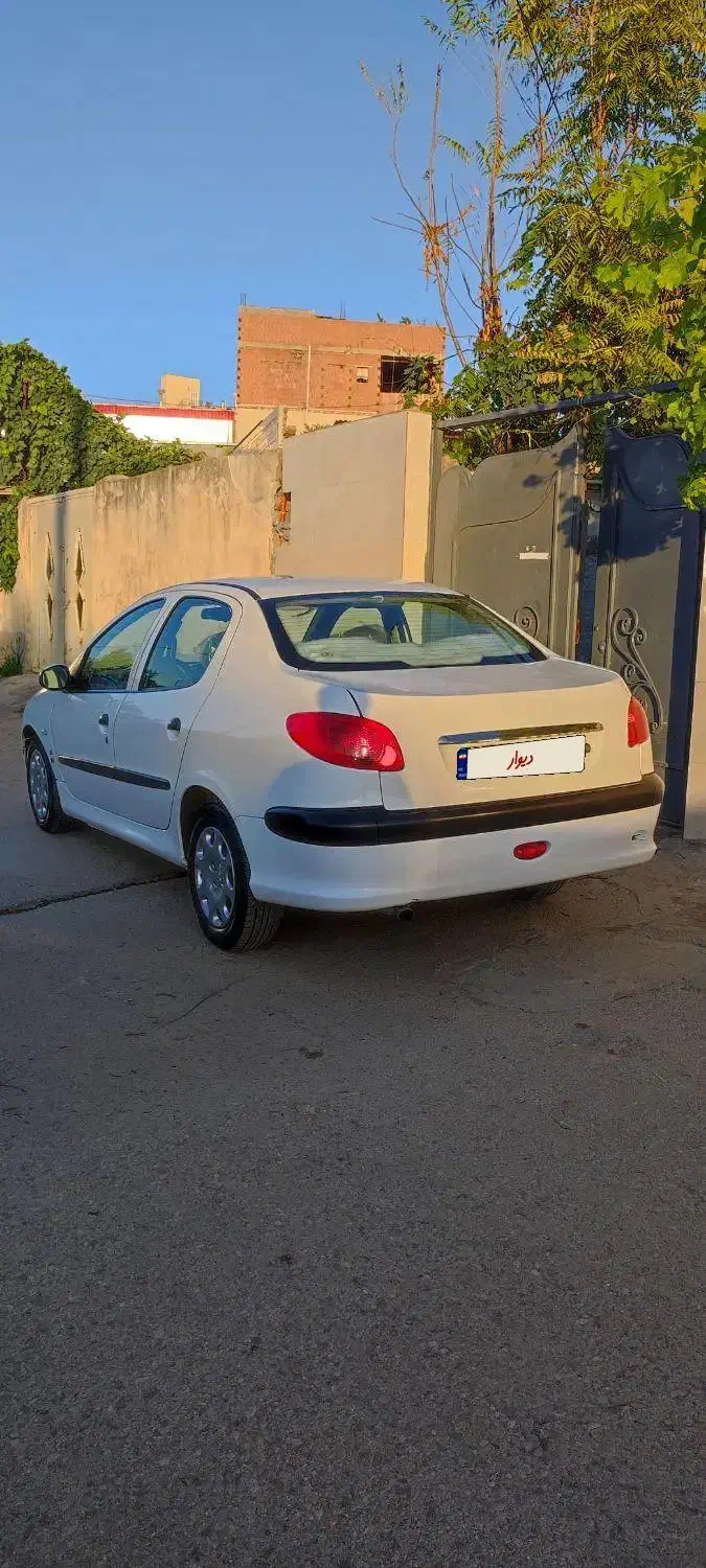 پژو ۲۰۶ صندوق دار v20 - 1391