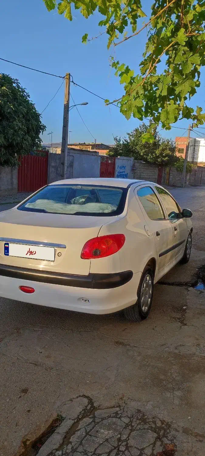 پژو ۲۰۶ صندوق دار v20 - 1391