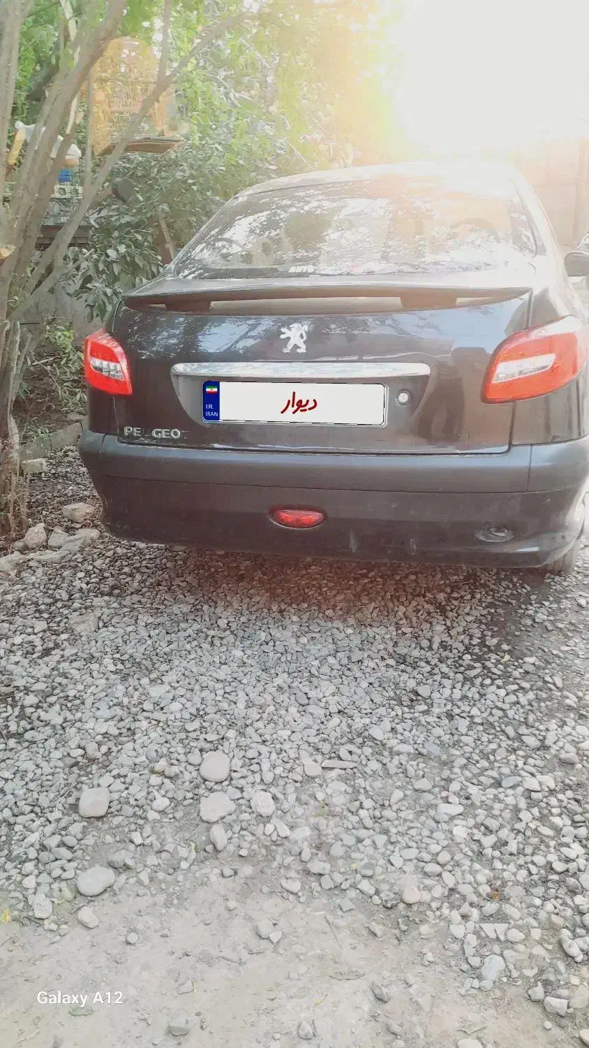 پژو ۲۰۶ صندوق دار v20 - 1389