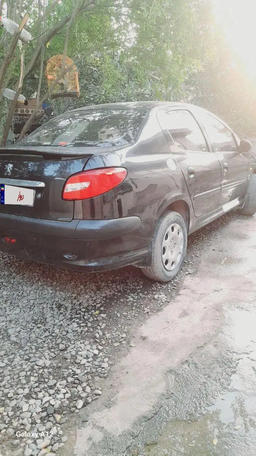 پژو ۲۰۶ صندوق دار v20 - 1389