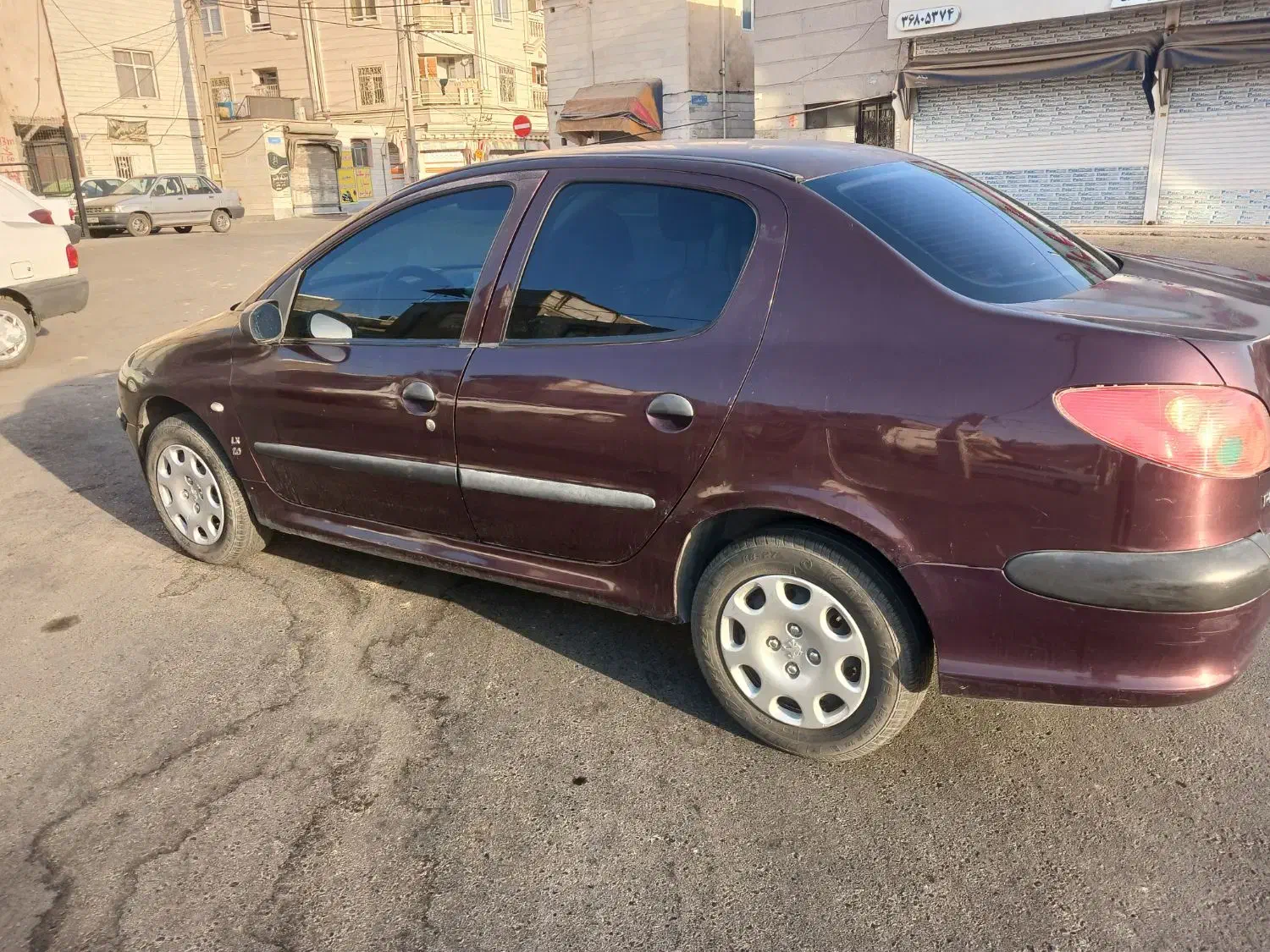 پژو ۲۰۶ صندوق دار v8 - 1391