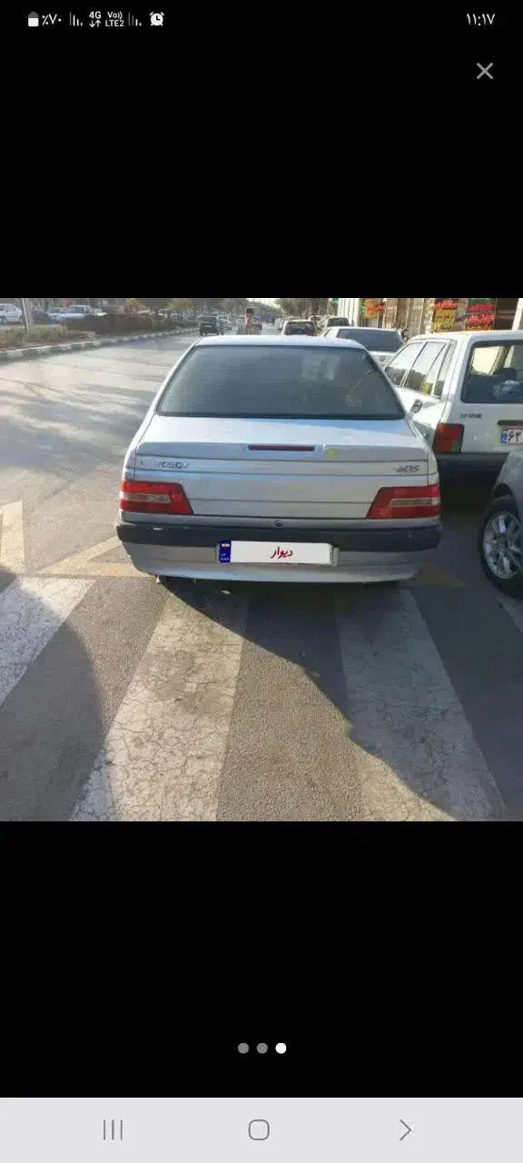 پژو 405 SLX بنزینی  XU7 - 1390