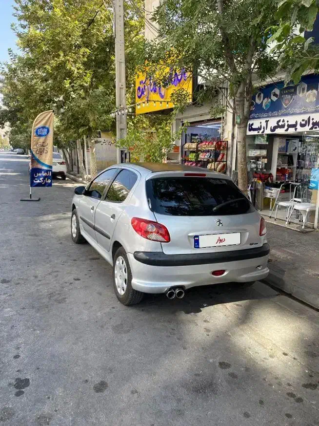 پژو 206 تیپ 2 - 1387