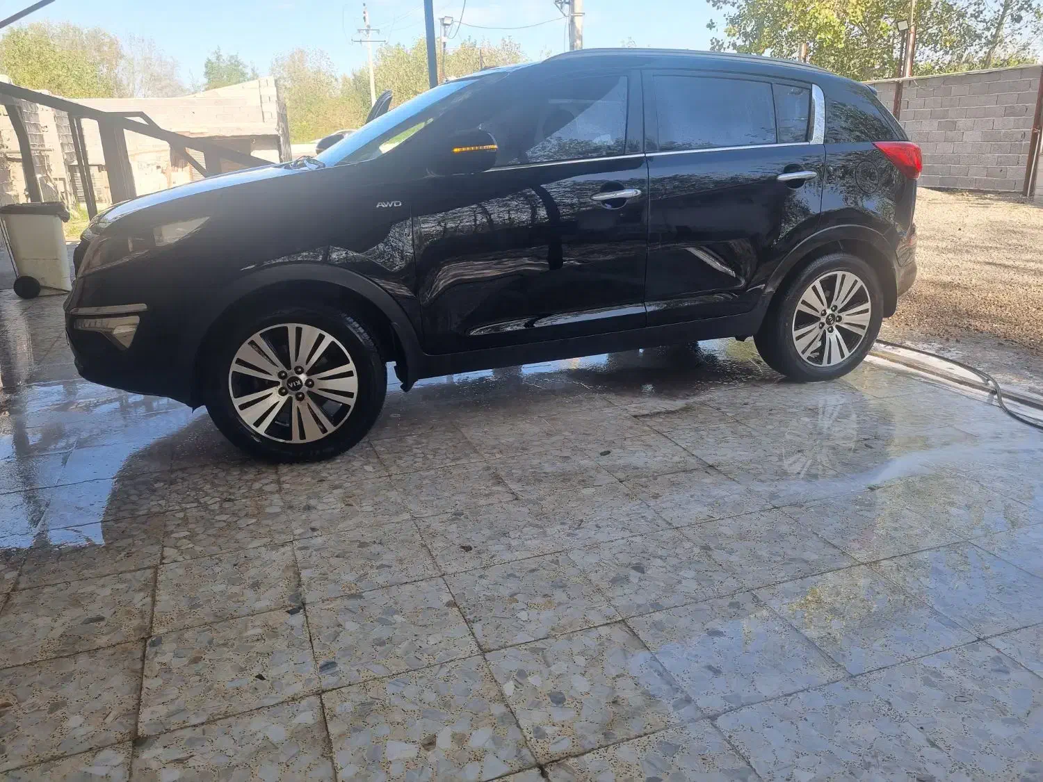 کیا اسپورتیج 4 سیلندر فول 2400cc - 2014