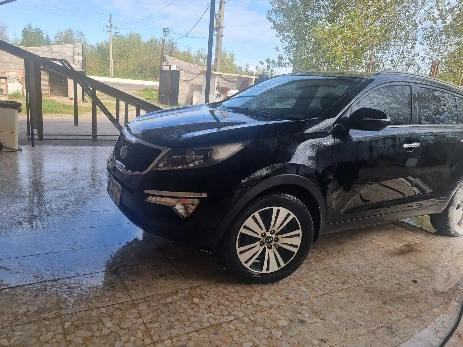 کیا اسپورتیج 4 سیلندر فول 2400cc - 2014