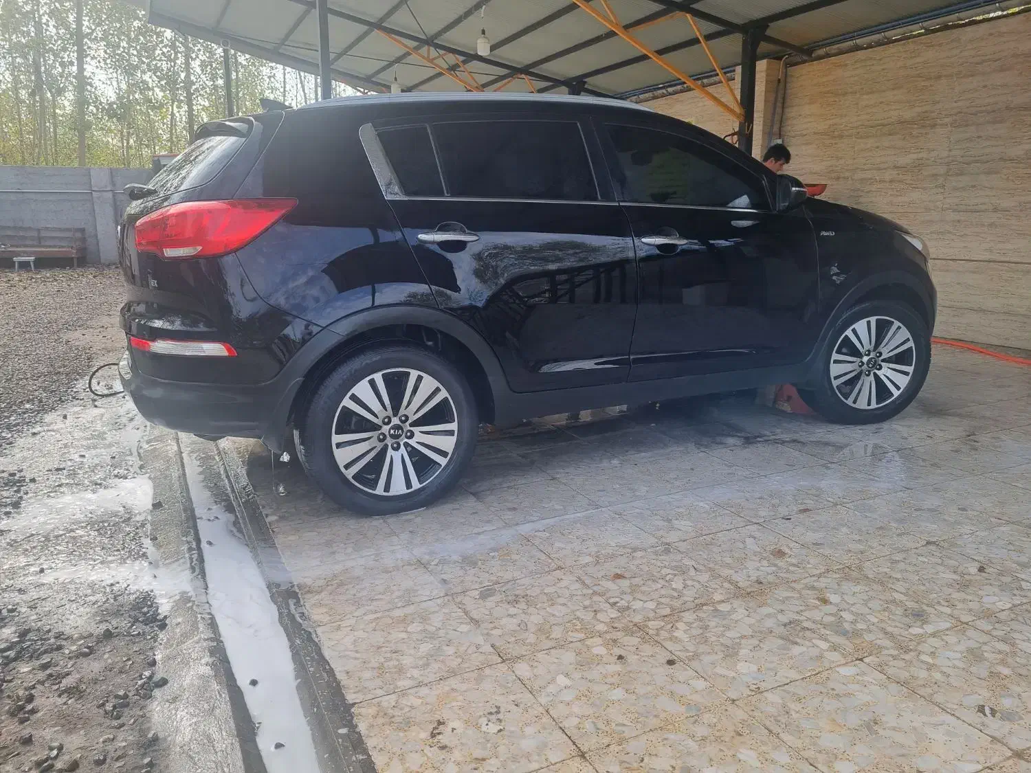 کیا اسپورتیج 4 سیلندر فول 2400cc - 2014