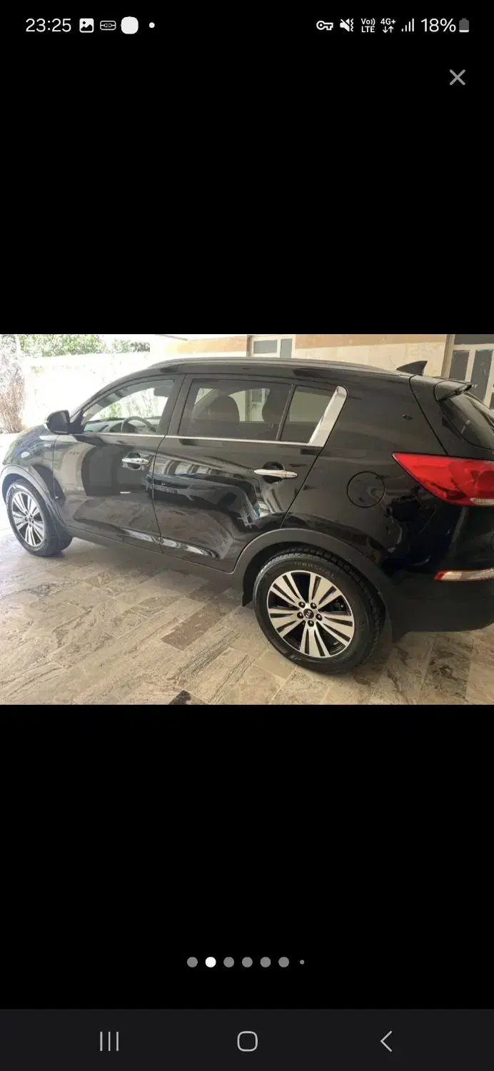 کیا اسپورتیج 4 سیلندر فول 2400cc - 2015